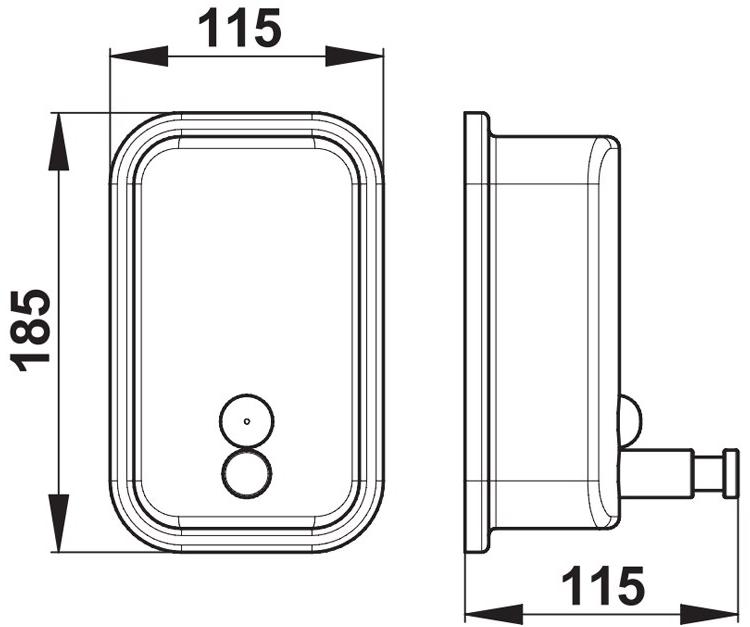 Дозатор для мыла Presto 60632 60632.0 - Вид №1