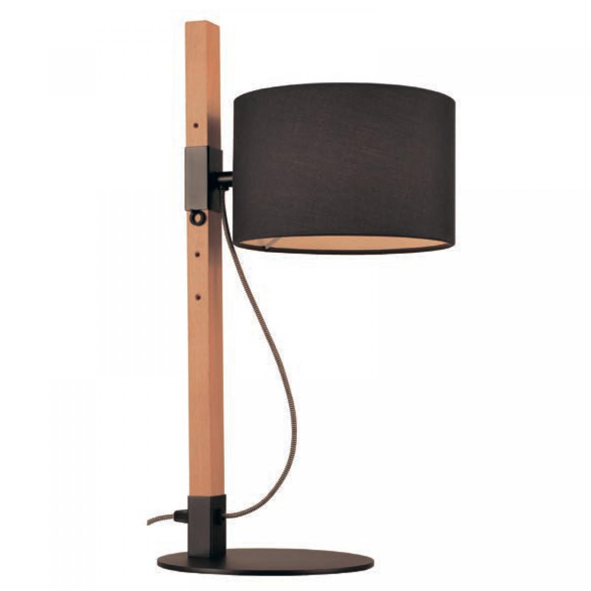 035826 Настольная лампа черная Aromas del Campo Riu 