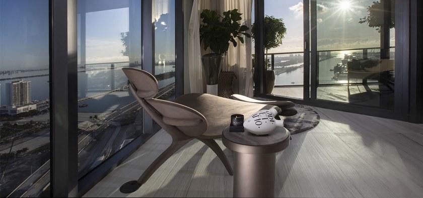 MORADA Кресло из орехового дерева и кожи Dragonfly Dragonfly lg - Вид №2