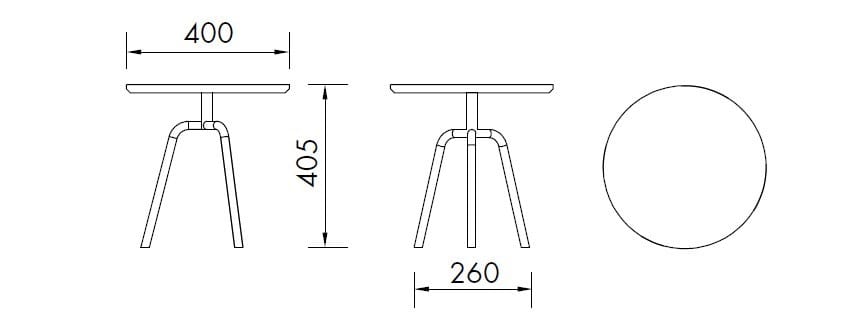 Журнальный столик из МДФ ALMA DESIGN Scala ARCH-00025788 - Вид №8