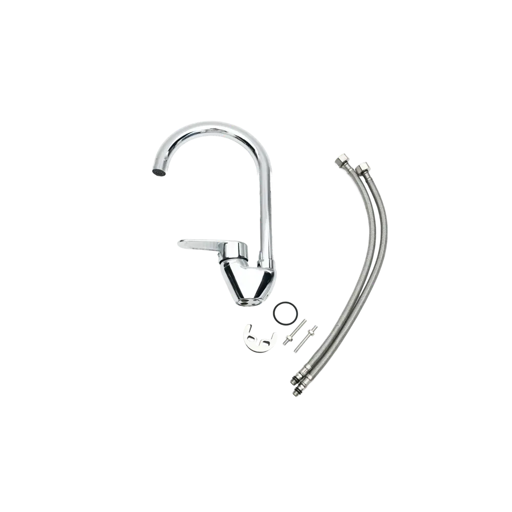 Смеситель для кухни Osgard Helena высота 21 см латунь цвет хром STLM-2041961 - Вид №1