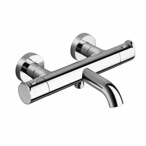 CRIND157 Внешний термостатический смеситель для ванны "Cold Touch" с металлической ручкой Cristina Rubinetterie