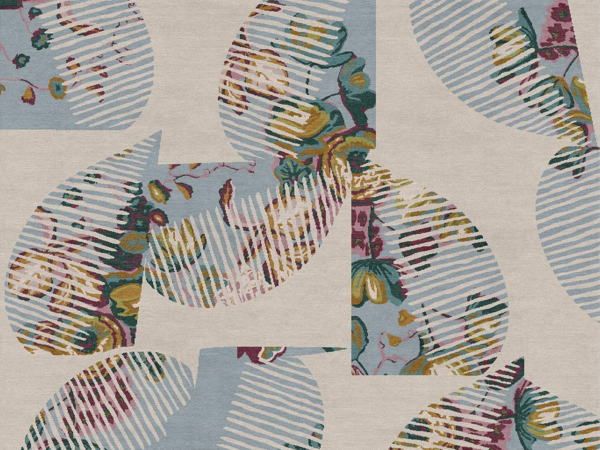 Ковер ручной работы из ткани Loloey Avenue ARCH-00037341