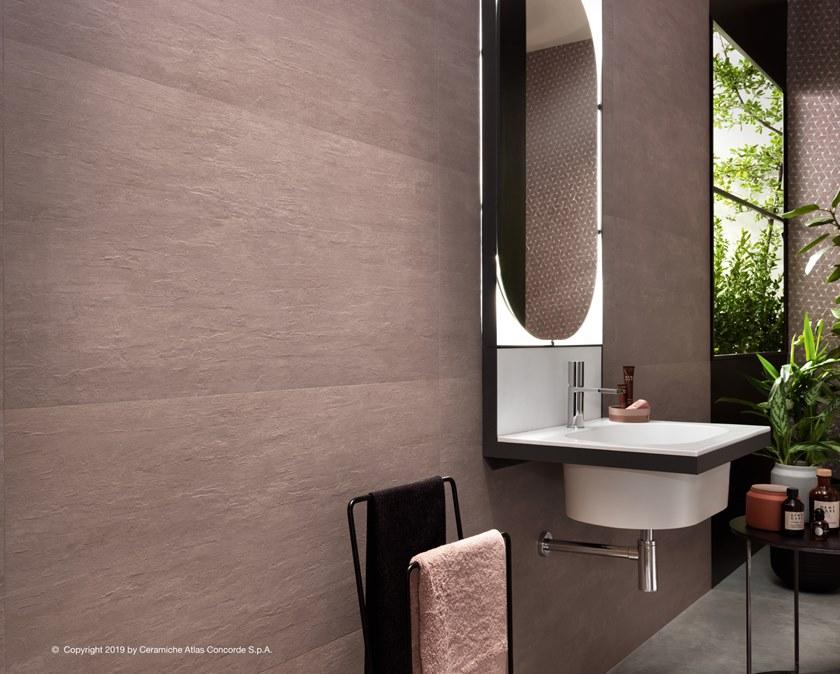 Atlas Concorde Белая плитка для стен с эффектом бетона Raw sun-id-1483334 - Вид №12