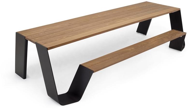 Extremis Стол для совещаний / стол для общественных мест в iroko Hopper sun-id-1493294 - Вид №1