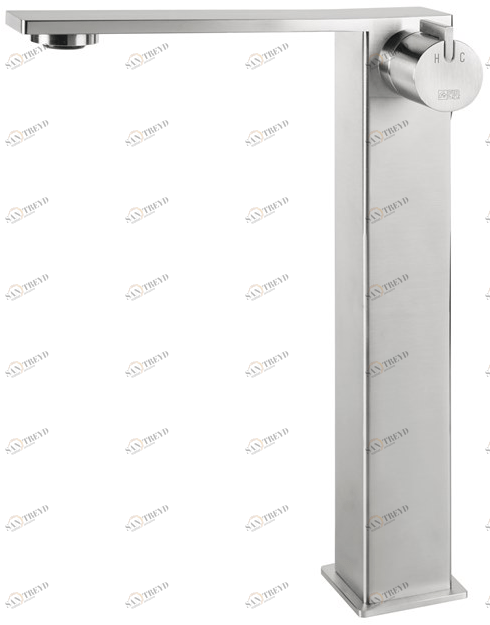 Fir Italia Смеситель для раковины на столешнице из нержавеющей стали Lifesteel 59 5911400