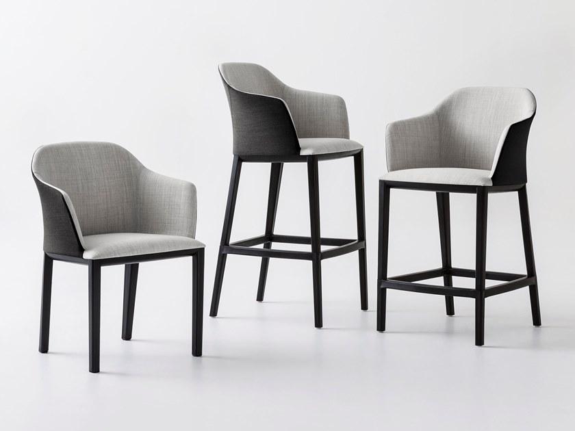 GABER Табурет высокий тканевый с подлокотниками Manaa sun-id-1452556 - Вид №4