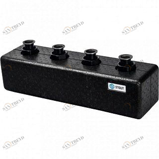 Распределительный коллектор STOUT на 2(3) контура DN25, в теплоизоляции SDG0017004023