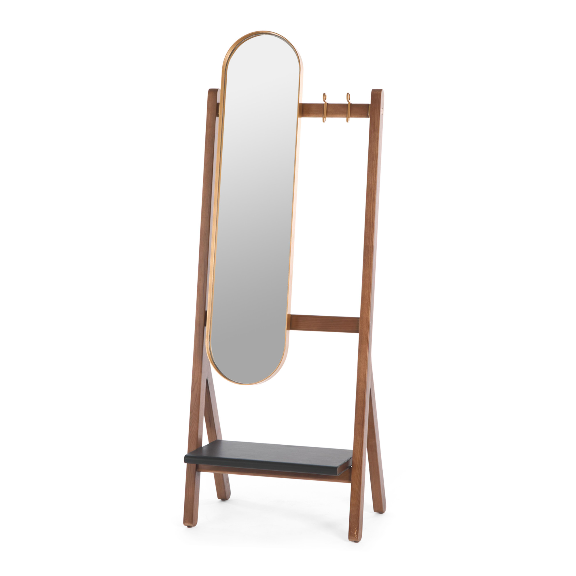 2000983225962 Вешалка напольная Ladron с зеркалом GUDEE 