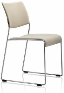 Brunner Стул для конференций, штабелируемый салазками Linos