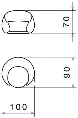 GHIDINI1961 Кресло с подлокотниками Abbracci sun-id-1485421 - Вид №7