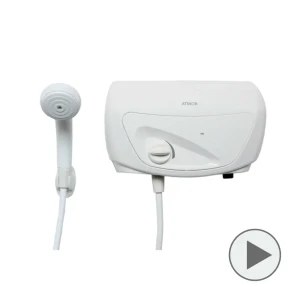 Проточный водонагреватель электрический Atmor Classic 501 Shower 5 кВт белый с душевой лейкой