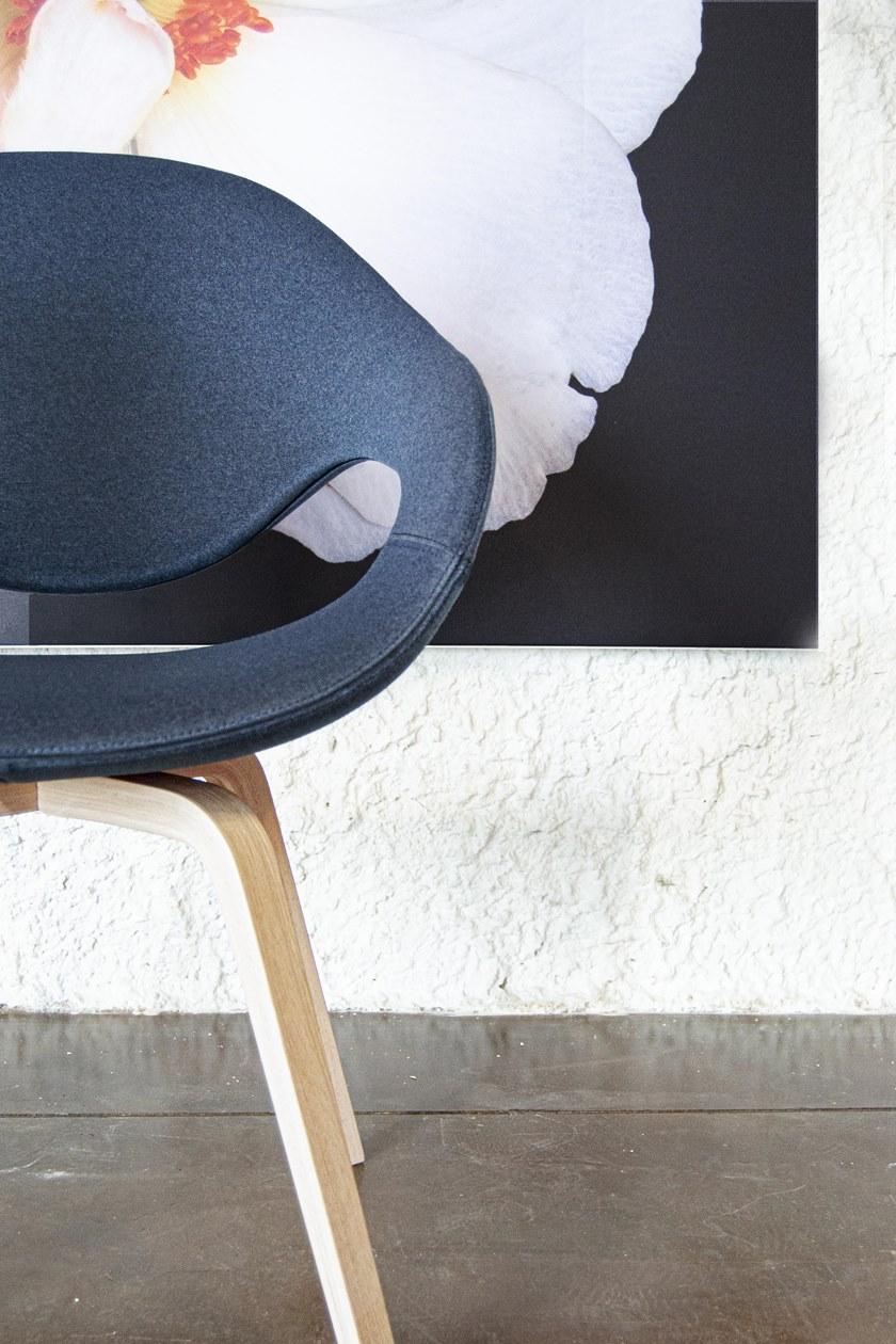 Tonon Стул из пеноматериала с металлической конической основой Moon 908.81 - Вид №14