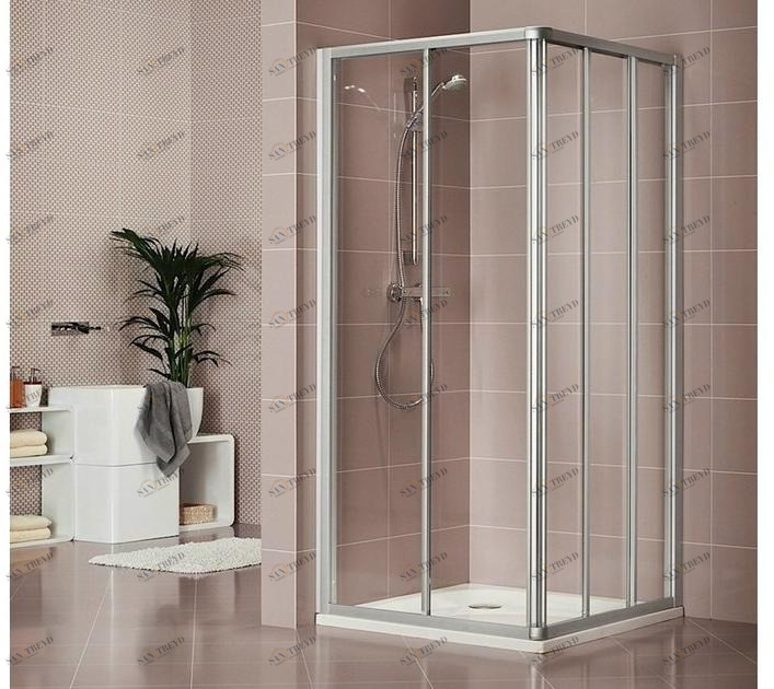 Duka Душевая кабина с раздвижной дверцей Quadra – con profili verticali e orizzontali A-ce3 (b) a-ne3 (b)