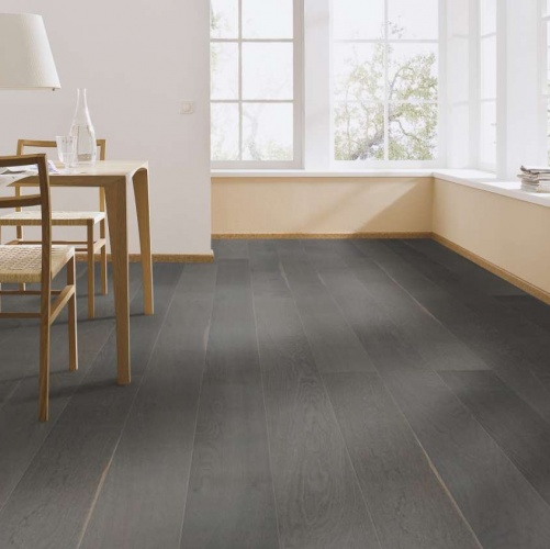 Паркетная доска Meister PD 400 Cottage Титаново-серебристый 8221 Дуб Рустик с брашью (Текстурированная) 2200х180 мм 2300200040 - Вид №6