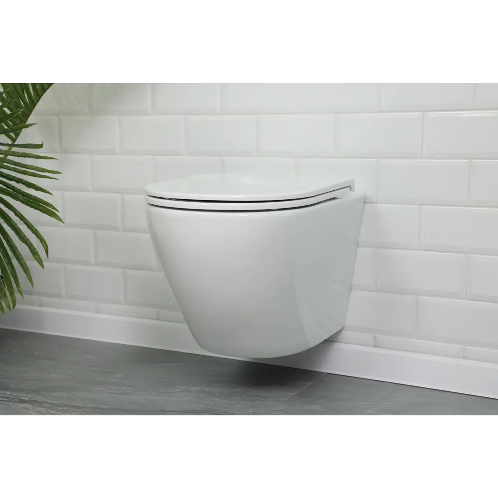 Alcora Encanto — подвесной унитаз с микролифтом и безободковой системой 89373664 STLM-0978273 - Вид №9