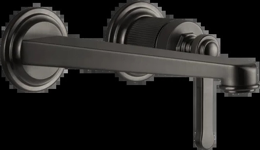 Смеситель для умывальника 65089 707 Gessi Venti20 ЧЕРНЫЙ МЕТАЛЛ BR. PVD