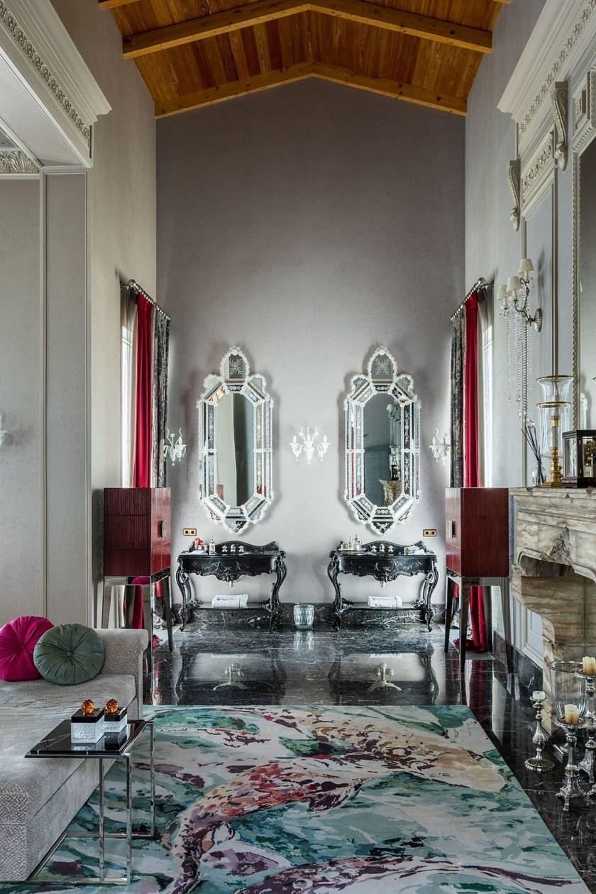 Tapis Rouge Прямоугольный коврик ручной работы Koi pond Tr1018 - Вид №7