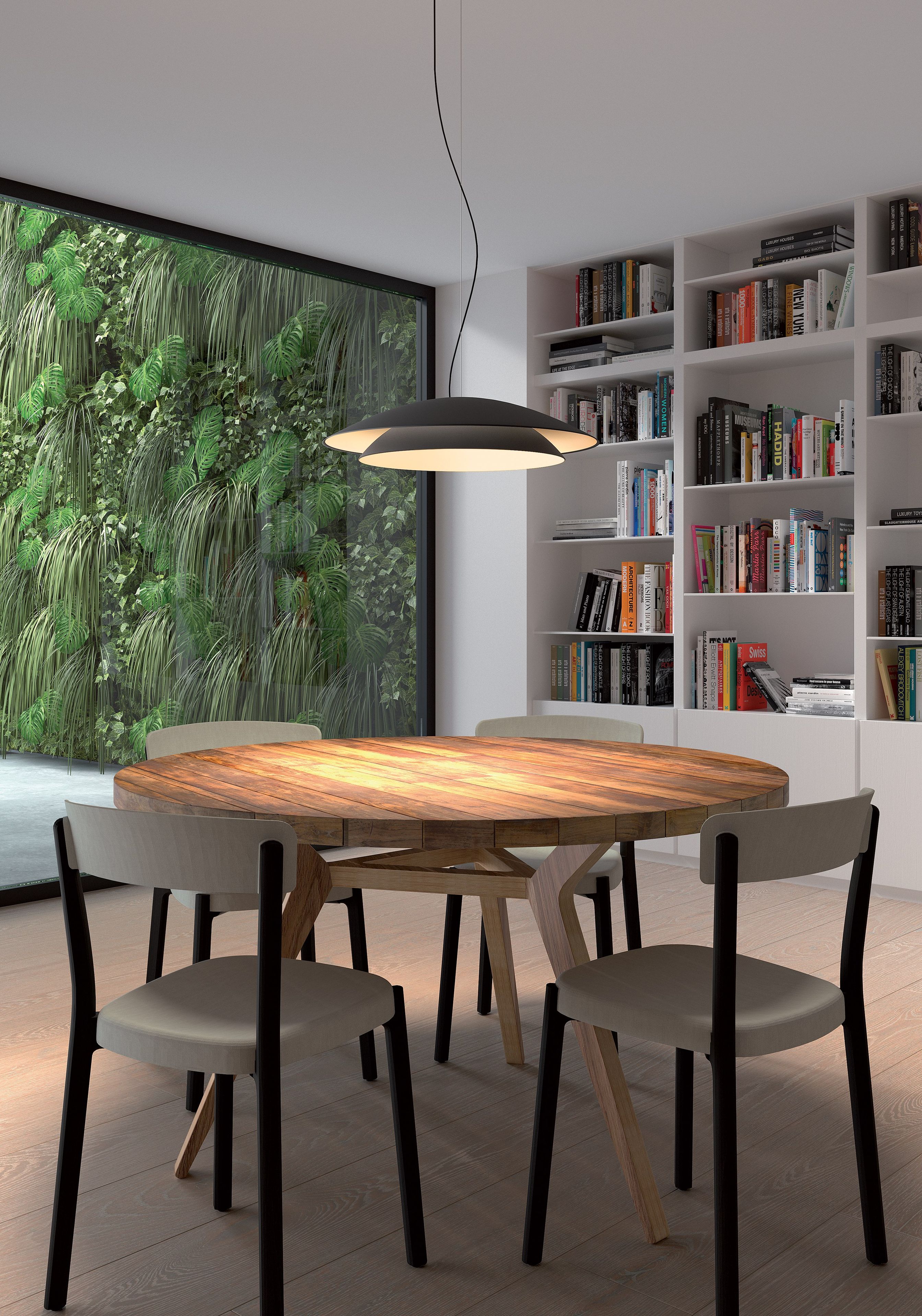 Стальной светодиодный подвесной светильник LedsC4 Noway ARCH-00104092 - Вид №3