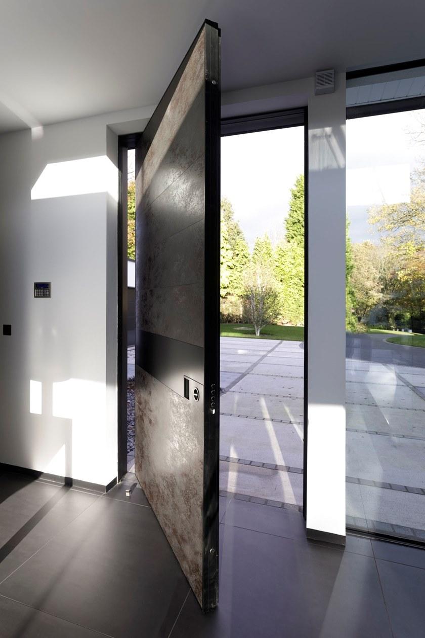 OIKOS VENEZIA Распашная бронированная входная дверь из стали Corten ™ Synua sun-id-1445219 - Вид №3