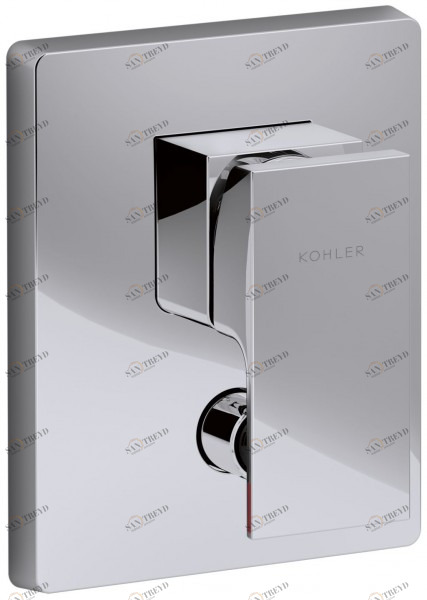 E98633-CP Встраиваемый смеситель на 2 выхода, механика Jacobdelafon STRAYT Santreyd