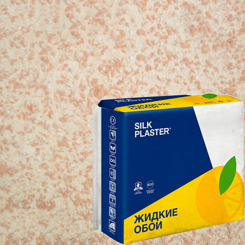 Жидкие обои Silk Plaster Absolute А209 0.743 кг цвет какао с молоком 82736071 STLM-2002096 
