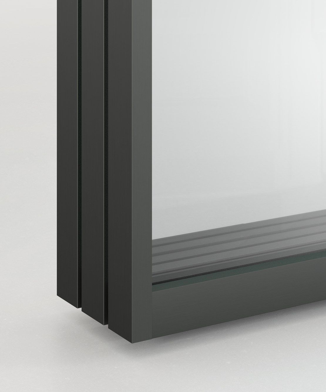 Раздвижные стеклянные и алюминиевые двери ADL мастерская ARCH-00005544 - Вид №4