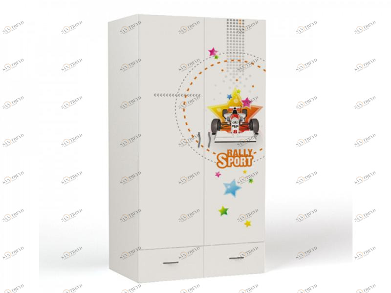 Шкаф ABC-KING 2х дверный Sport 4631147958969