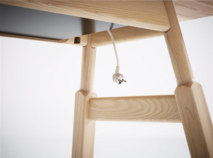 Karl Andersson Прямоугольный деревянный стол для совещаний с системой прокладки кабелей Woodwork sun-id-1406480 - Вид №4