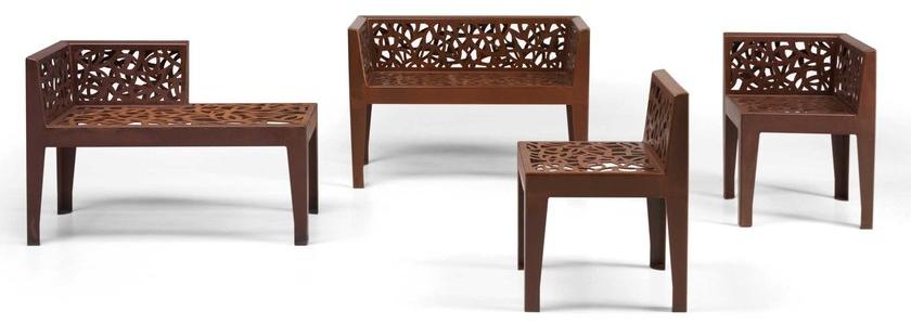 Metalco Стул Corten ™ для улицы sun-id-1371217 - Вид №1