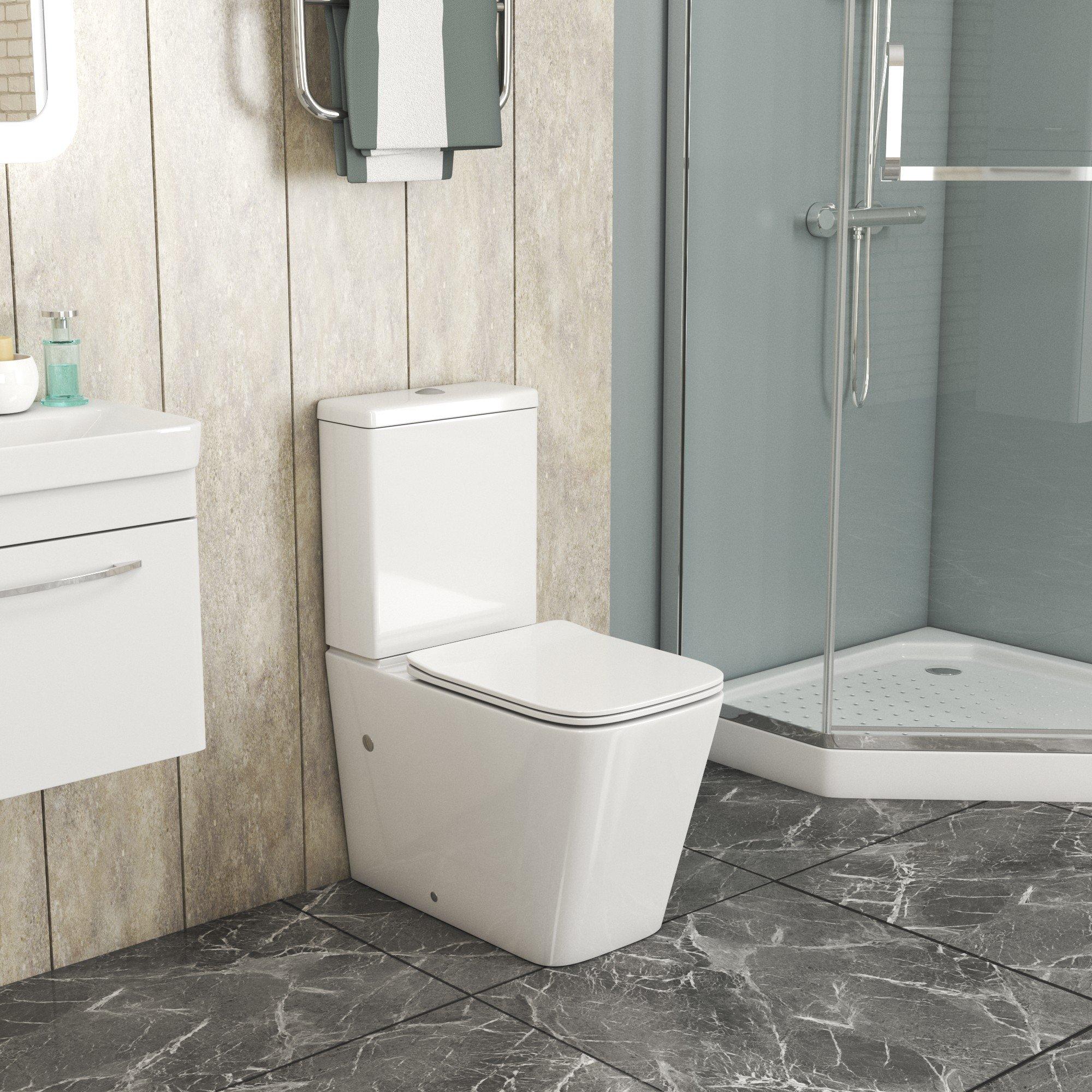 GR-4445S Компакт унитаз с бачком Белый Grossman  Китай  - Вид №4