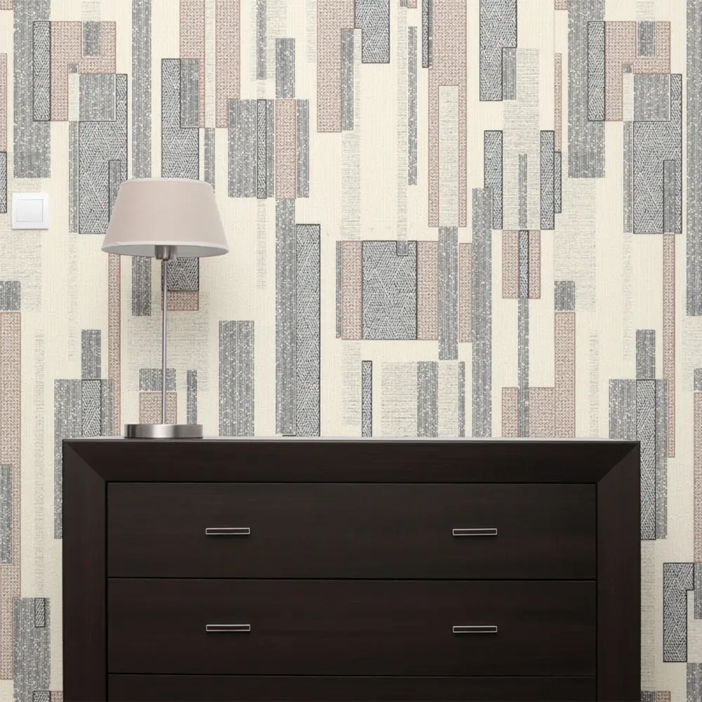 Обои флизелиновые Palitra Home Cascade серые 1.06 м 319-14 15830859 STLM-2067629 - Вид №3