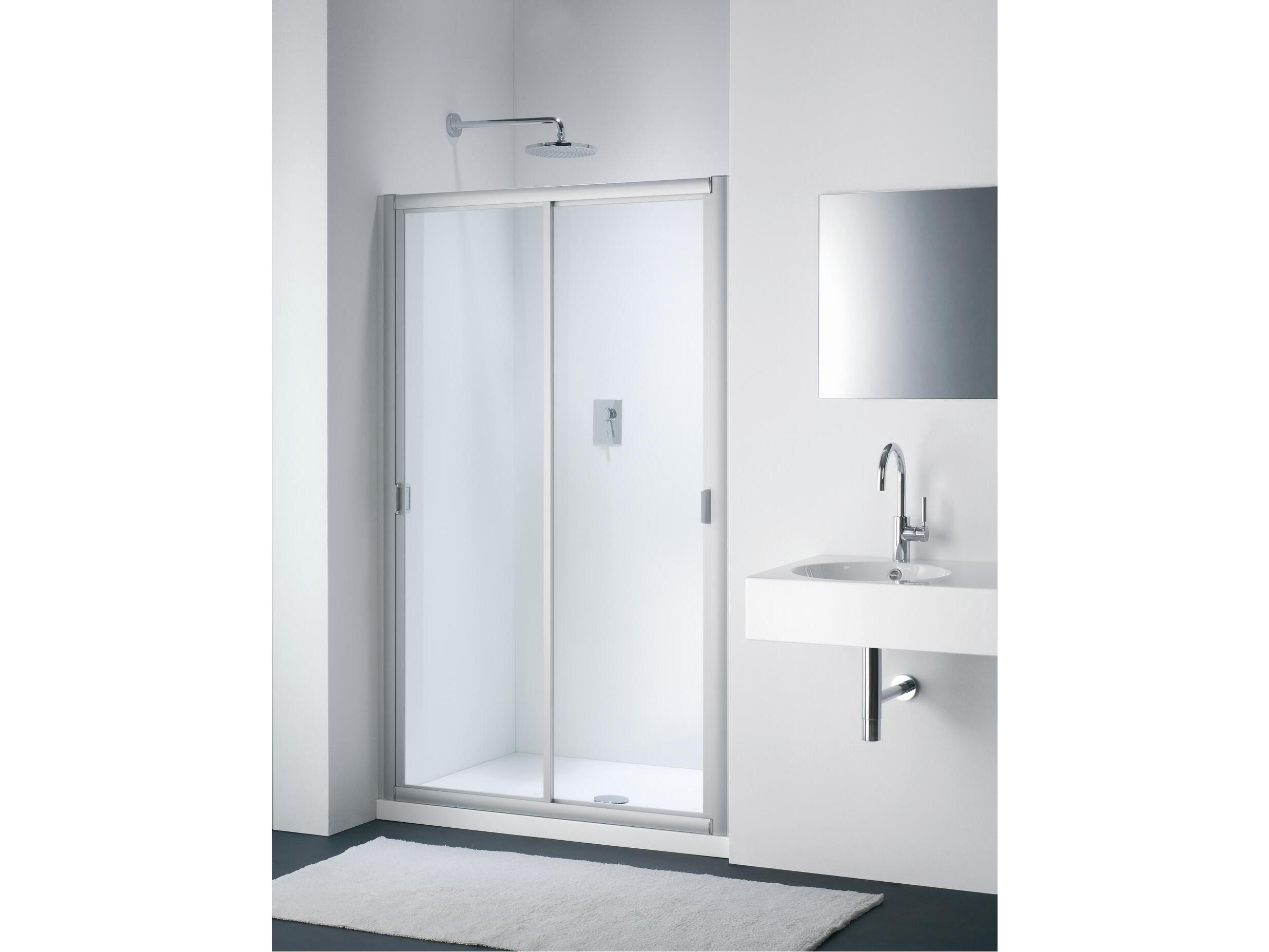 Стеклянная ниша душевая кабина с раздвижной дверью Provex Industrie ARCH-00046643