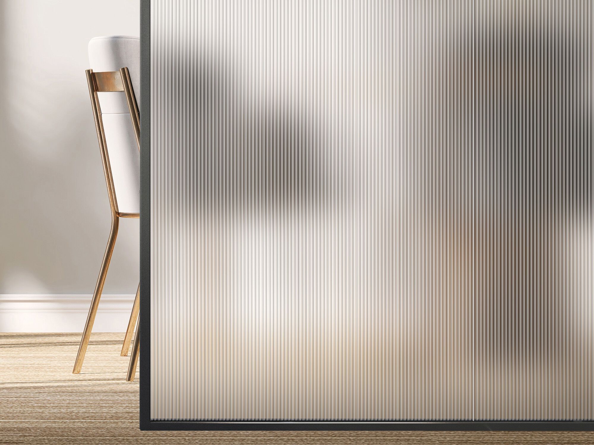 Матовое украшенное стекло Madras® Madras® linear Texturized ARCH-00027959 - Вид №2