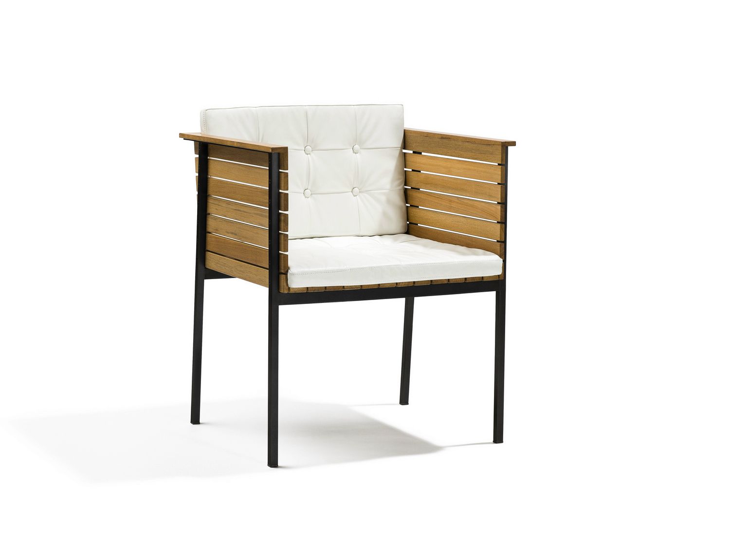 Садовое кресло из тикового дерева с подлокотниками Skargaarden Häringe ARCH-00152221 - Вид №18