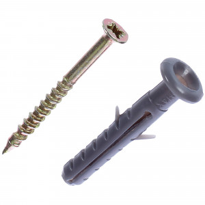 81944652 Дюбель-гвоздь грибовидный 6x40 мм, полипропилен, 10 шт.