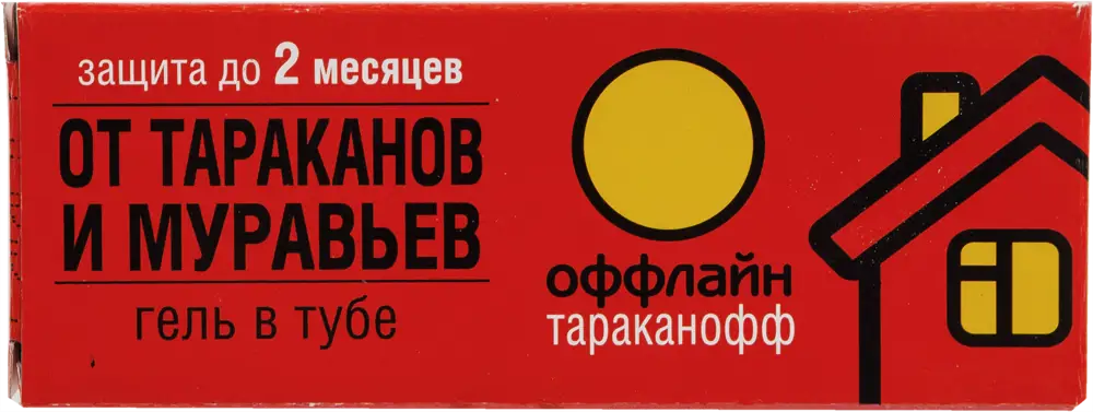 ТАРАКАНОФФ Гель-приманка для уничтожения тараканов и муравьев 20 мл 82704973