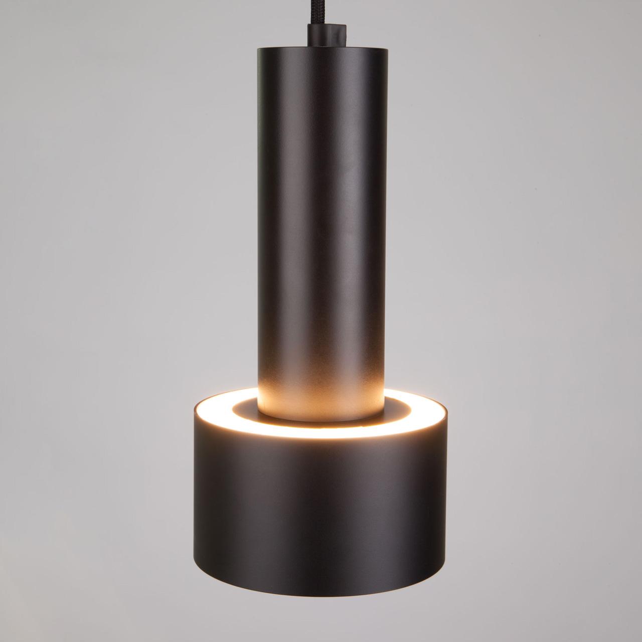 Подвесной светильник Eurosvet Charlie 50134/1 LED черный/золото EUROSVET CHARLIE 223278 Черный - Вид №3
