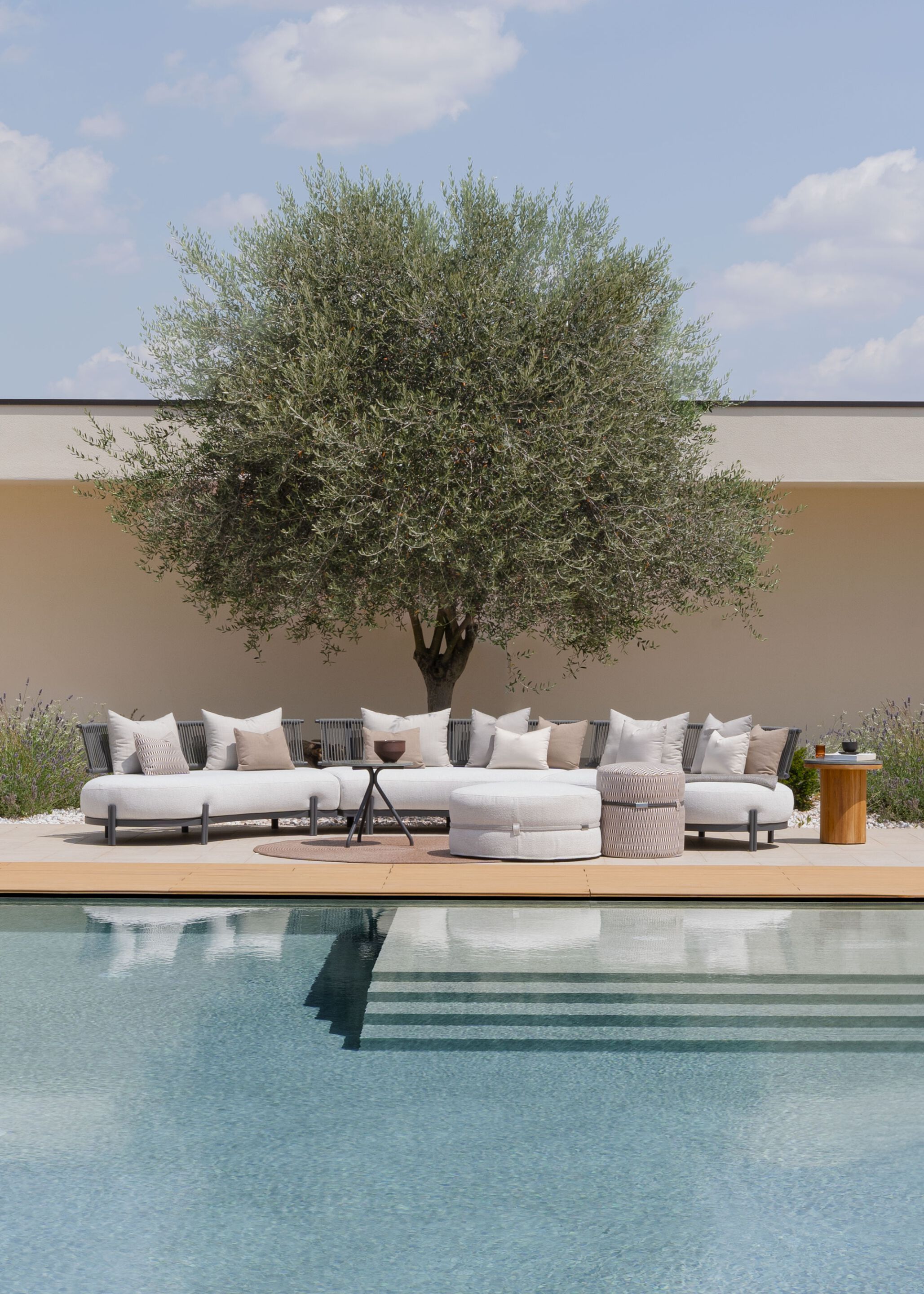 Высокий садовый стол из тикового дерева Atmosphera фрисби ARCH-00056688 - Вид №10