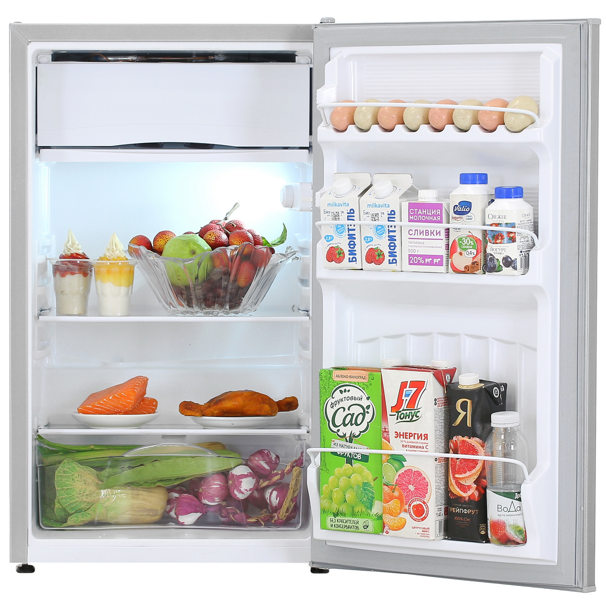 9055865 Холодильник компактный   Nordfrost NR 403 S серебристый STDN-0127900 - Вид №5