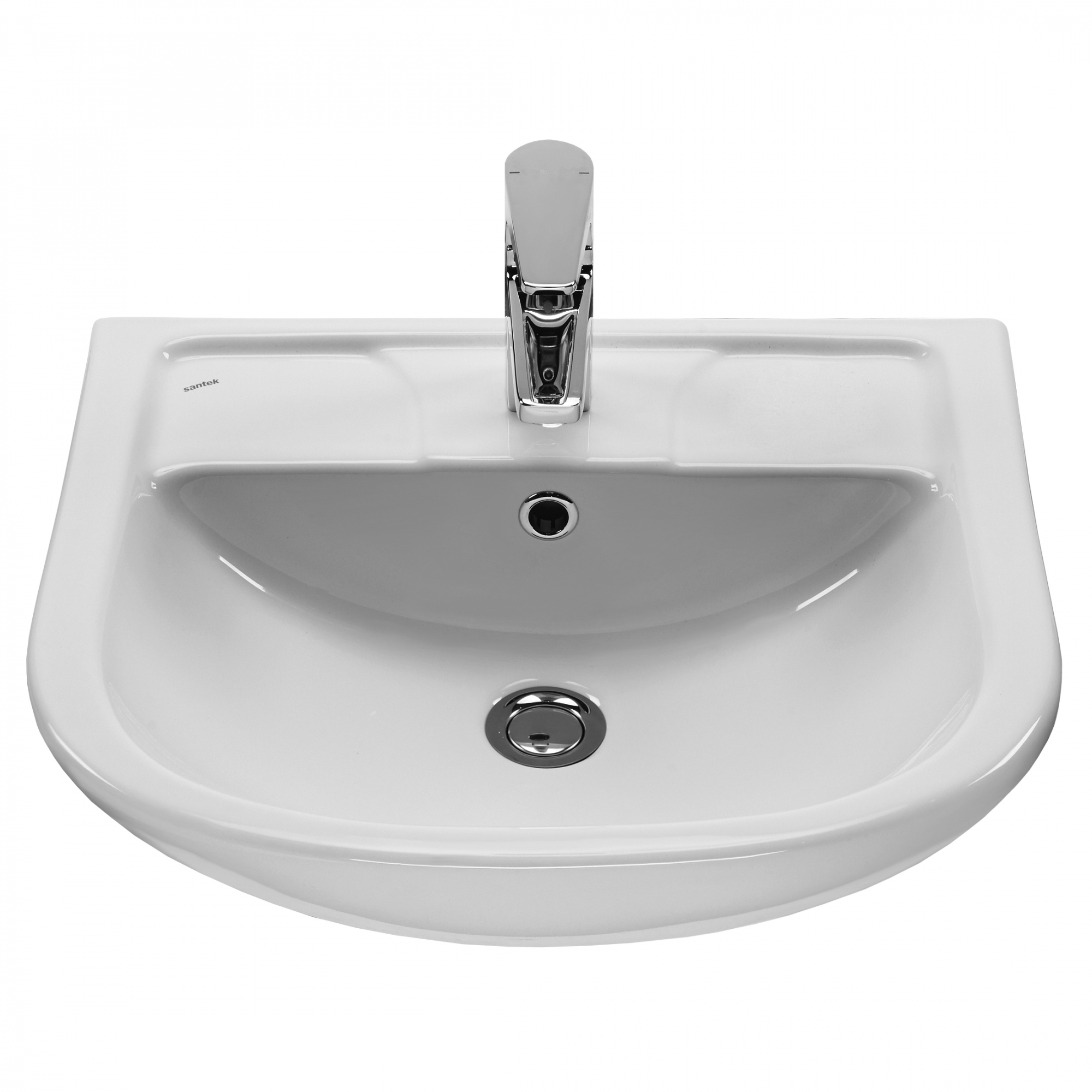 Подвесная раковина настенная прямоугольная SANTEK VIGO белая sun-id-664482 - Вид №1