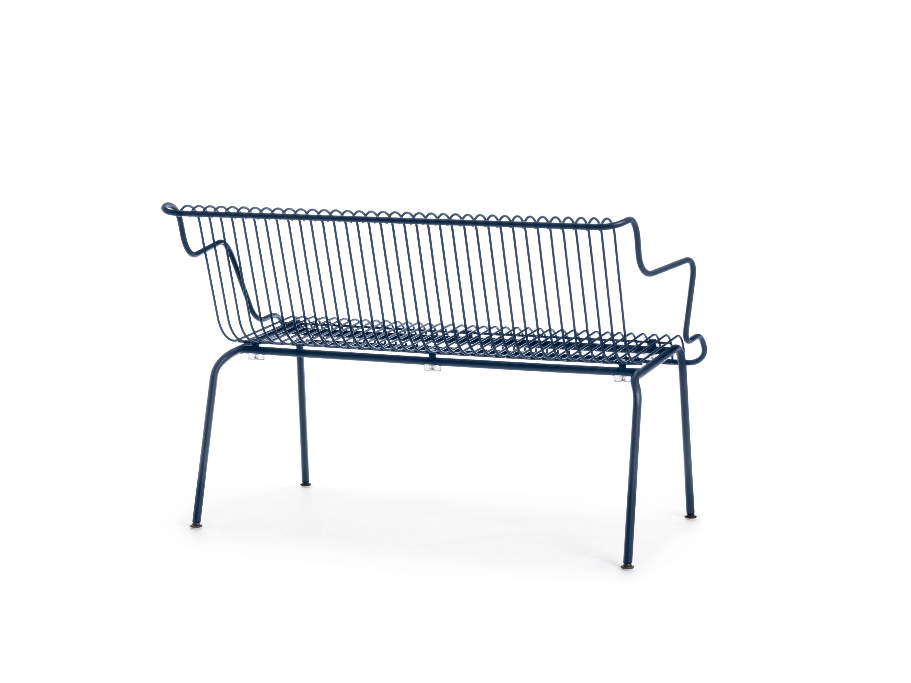 Стальная садовая скамейка со спинкой Magis Юг ARCH-00030671 - Вид №3