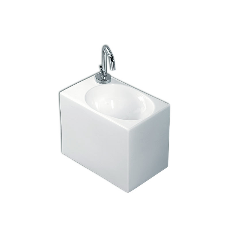 L311T0R1V1.100 Подвесная раковина прямоугольная A. e T. Italia IDEA Белый глянцевый AeT ITALIA