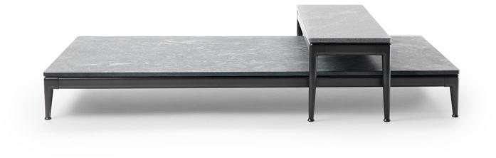 Flexform Прямоугольный столик для сада из камня Pico outdoor sun-id-1451900 - Вид №1