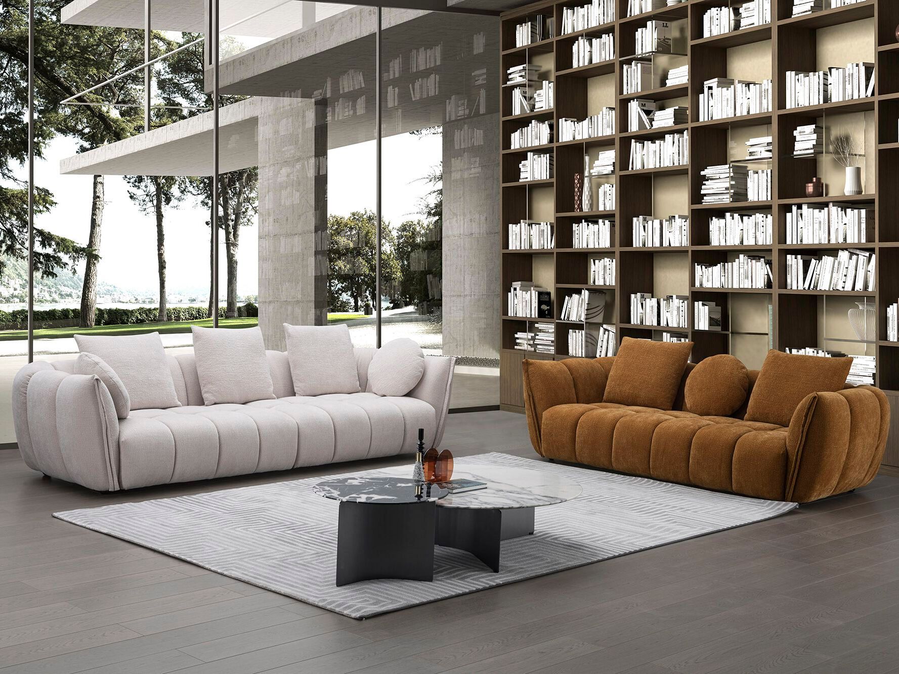 Ткань диван Egoitaliano EROS ARCH-00041547 - Вид №4