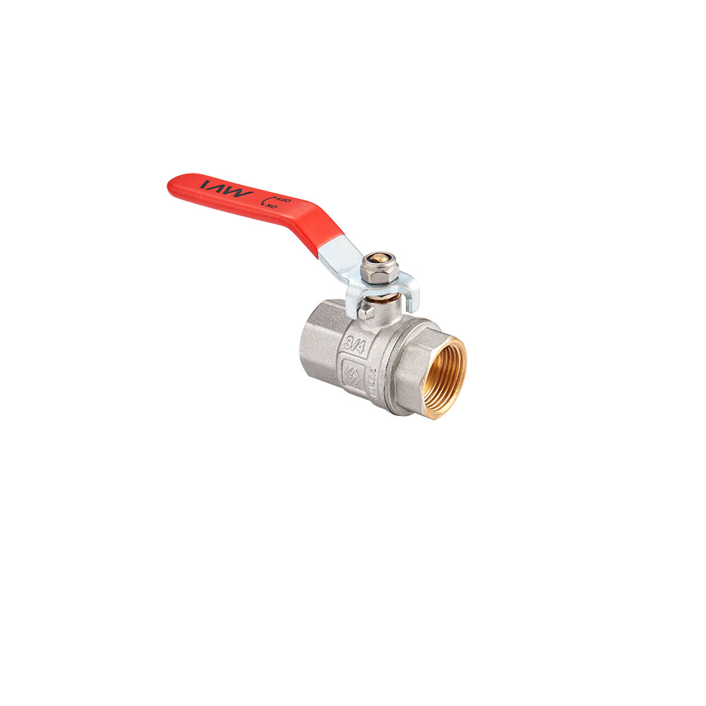 BV.511.07 Кран шаровый полнопроходной MVI () 1 1/4" внутренняя-внутренняя, ручка Raiber 