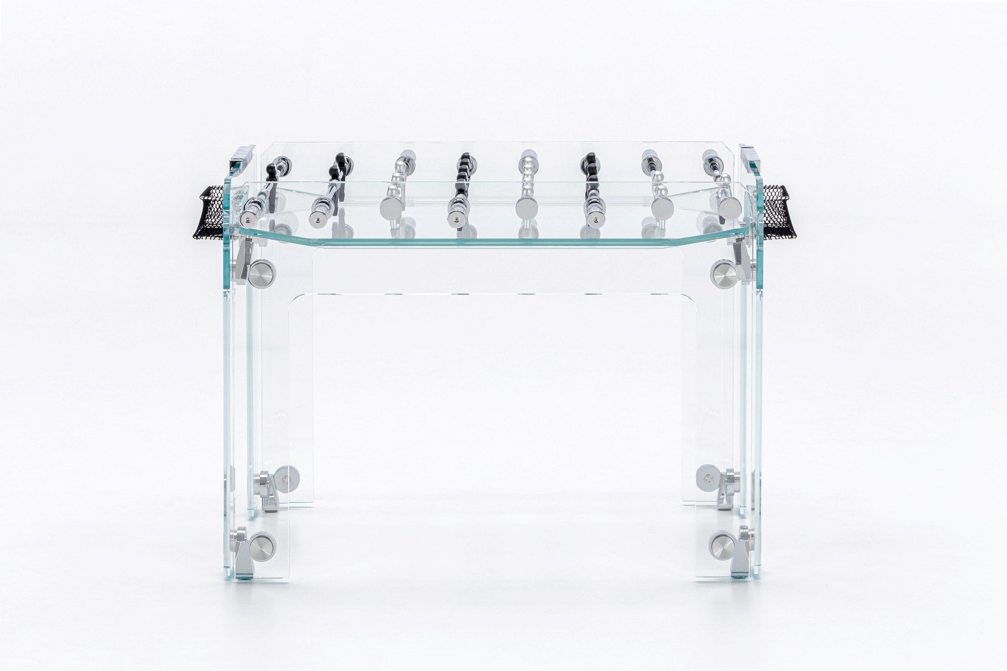 Прямоугольный кальциобалилла из закаленного стекла и металла Teckell CRISTALLINO ARCH-00106015 - Вид №4