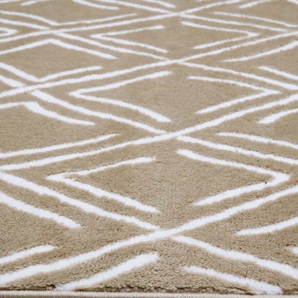 Ковер полипропилен Машаэль 531J 80x140 см цвет бежевый CTIM STLM-2021588 - Вид №4