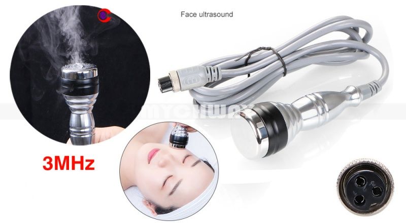 37918 Аппарат ухода за лицом 2в1: УЗ скраббер и Кавитация MS-22Y6 Mychway  - Вид №3