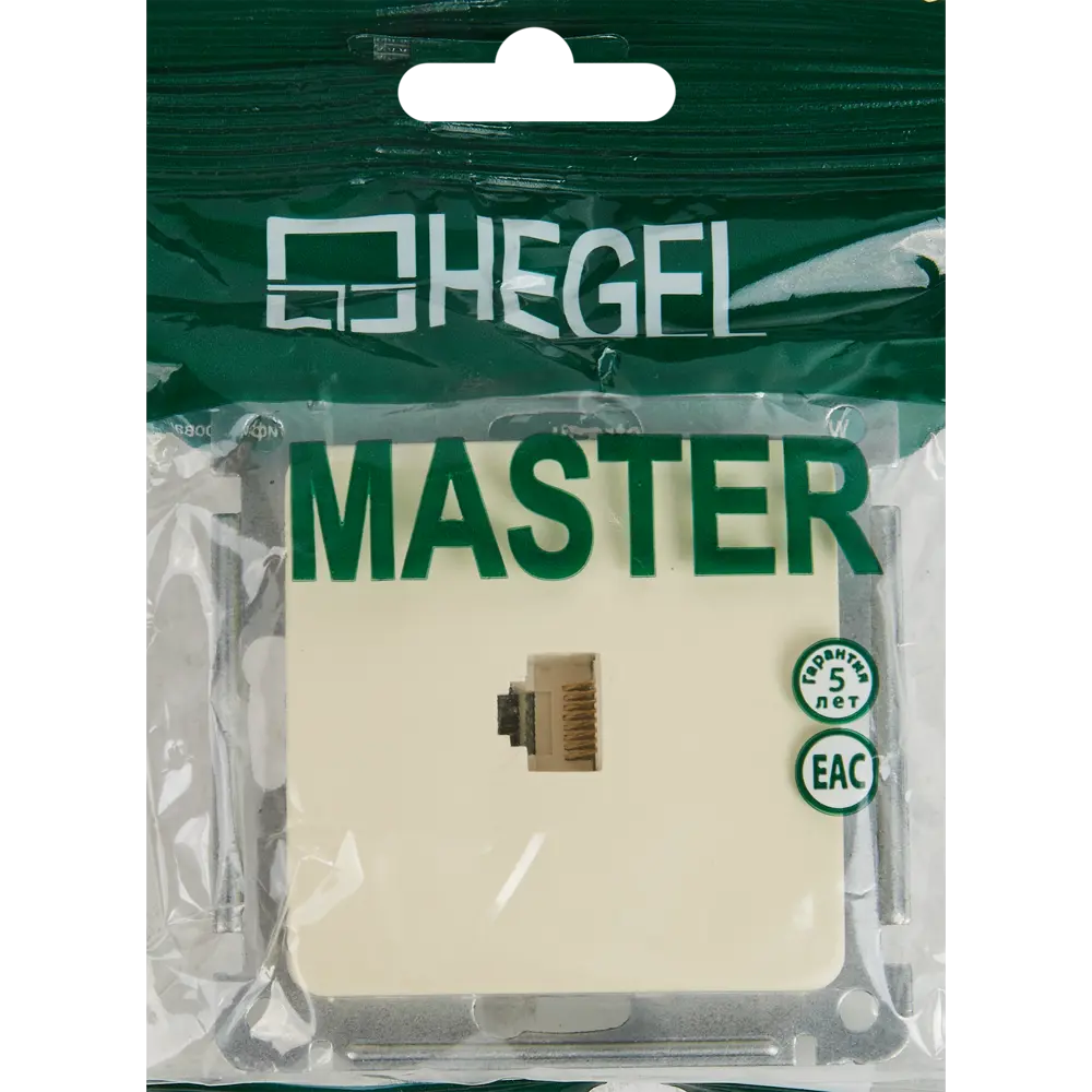 Розетка компьютерная встраиваемая Hegel РСК-400-01 цвет слоновая кость 82493920 STLM-2044654  - Вид №5